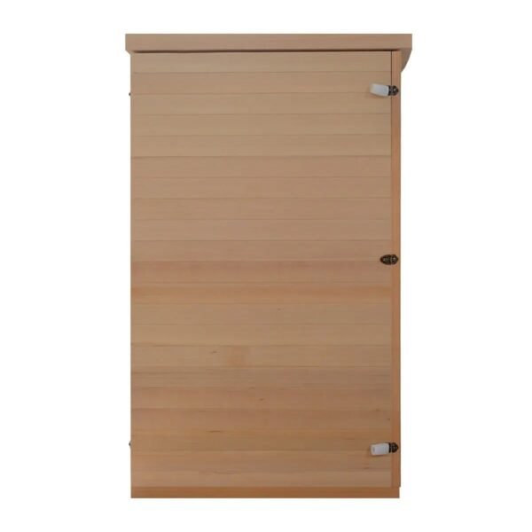 TMG LIVING 2 Person Indoor FAR Infrared Sauna Room, Natural Canadian Hemlock, Bluetooth Speakers, Tempered Glass Door, TMG-LSN20 - Image 5